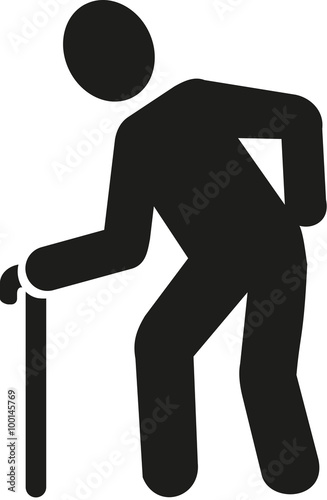 Eldery person icon