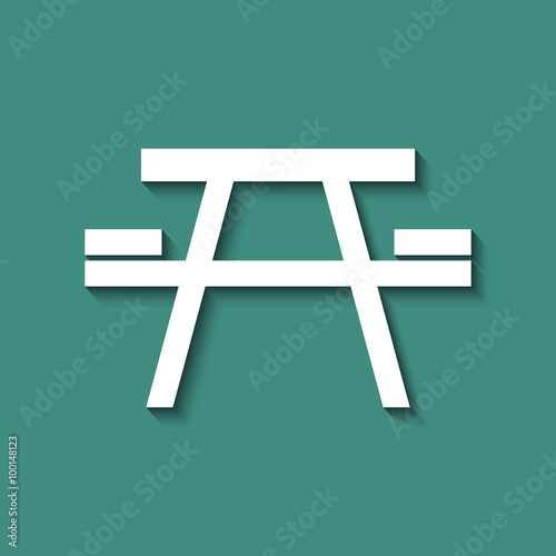 Logo table de pique nique.