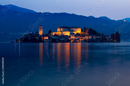 Island on the lake - Orta San Gulio