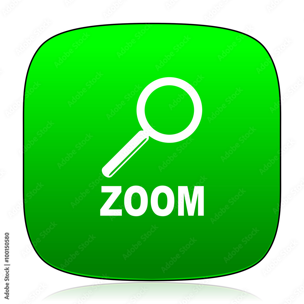 zoom green icon for web and mobile app zoom green icon for web and mobile app