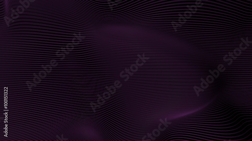 abstract 3d background made of deformed strings 