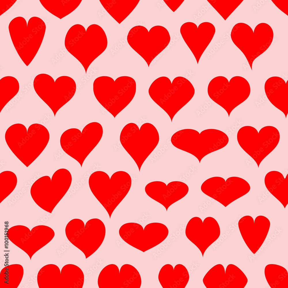 heart pattern seamless