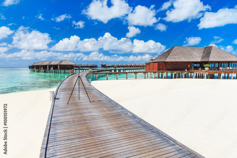 Fototapeta premium beach with Maldives