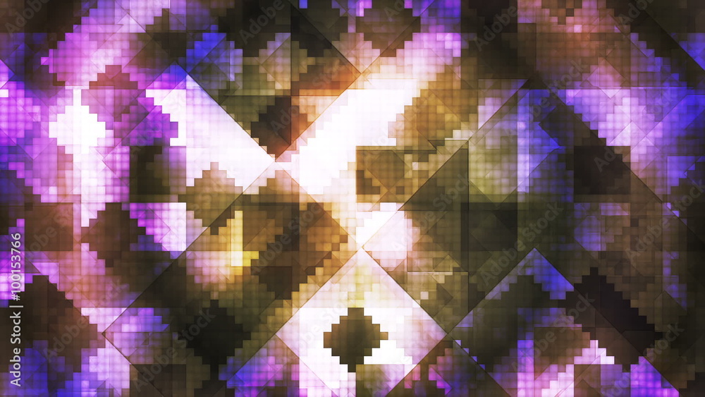 Broadcast Hi-Tech Diamond Shifting Patterns, Multi Color, Abstract, Loopable, HD Broadcast Hi-Tech Diamond Shifting Patterns, Multi Color, Abstract, Loopable, HD