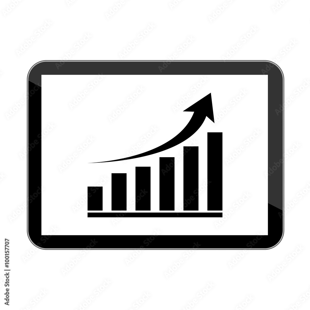Modern gadget illustration Modern gadget illustration