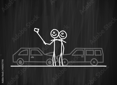tafel mk selfie machen unfall I