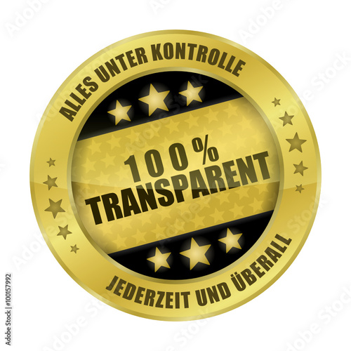 button 201405g 100 prozent transparent I