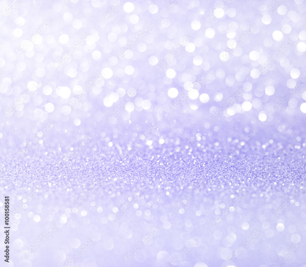 Obraz premium white purple glitter bokeh texture christmas abstract background