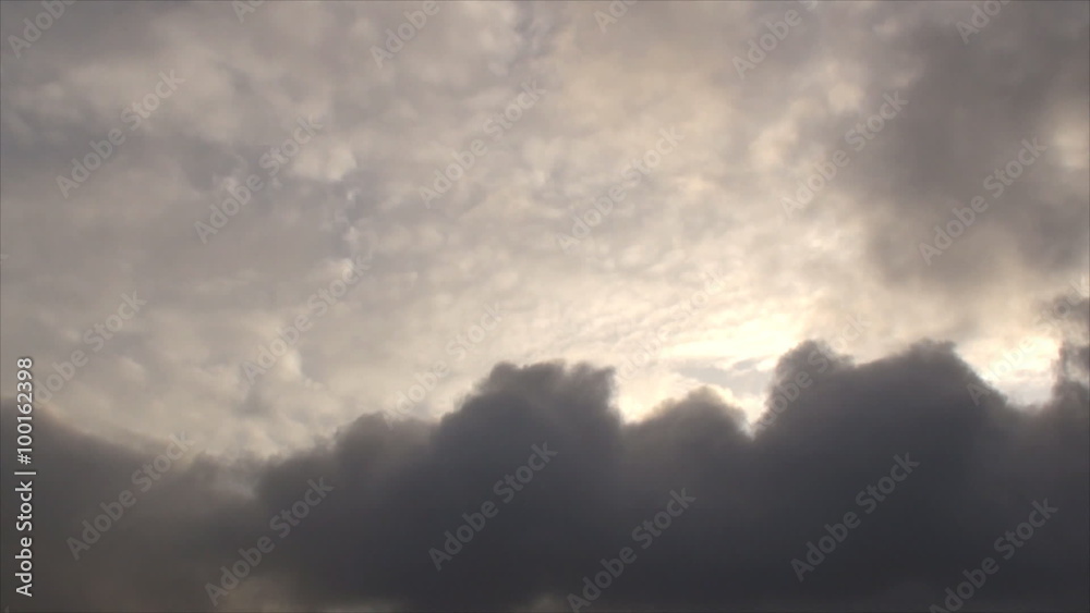 Clouds in the winter. The film was shot in late January in cloudy day. Clouds in the winter. The film was shot in late January in cloudy day.