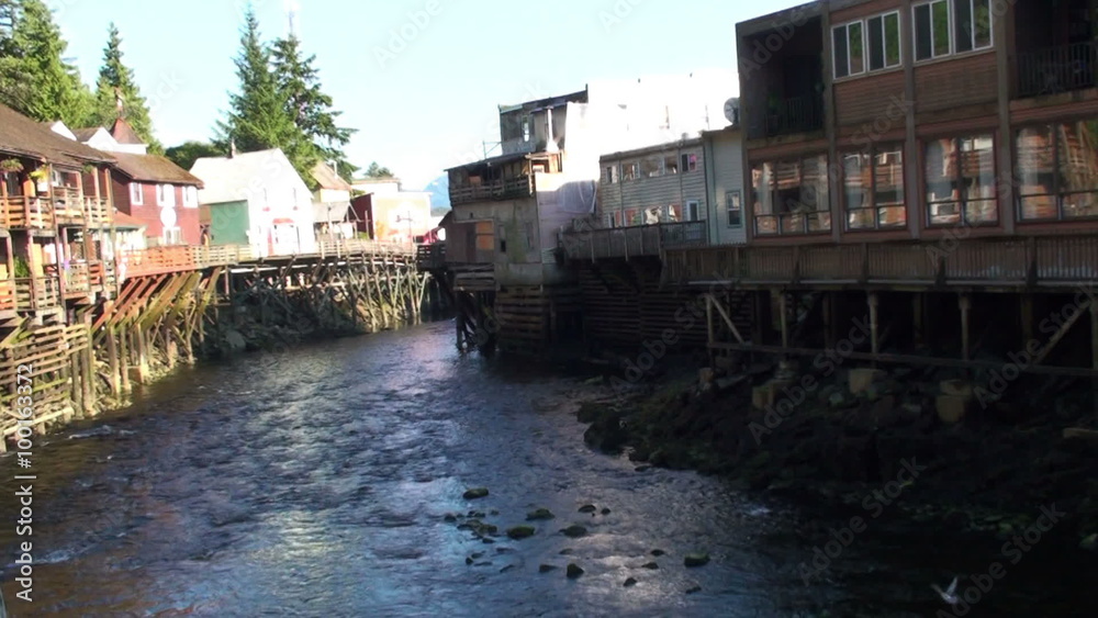 Ketchikan Creek and Creek Street Ketchikan Creek and Creek Street