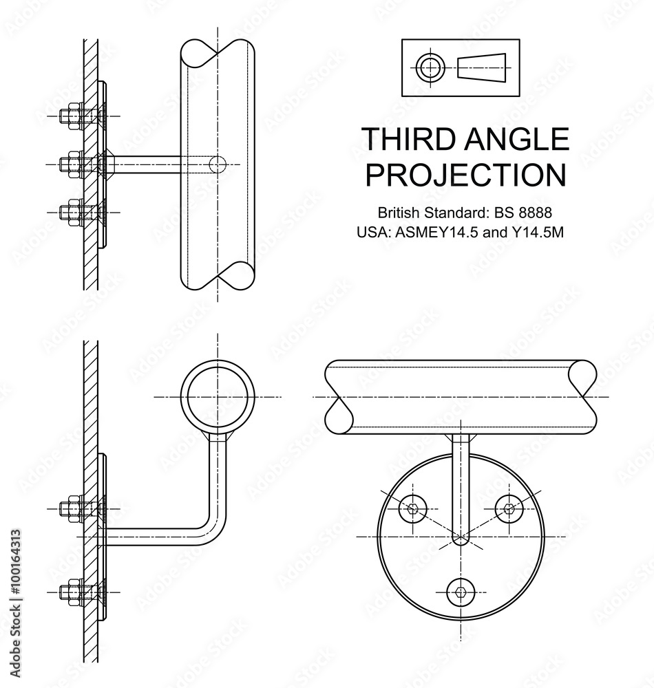 Third Angle Orthographic Projection Third Angle Orthographic Projection