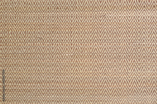woven wood mat as pattern