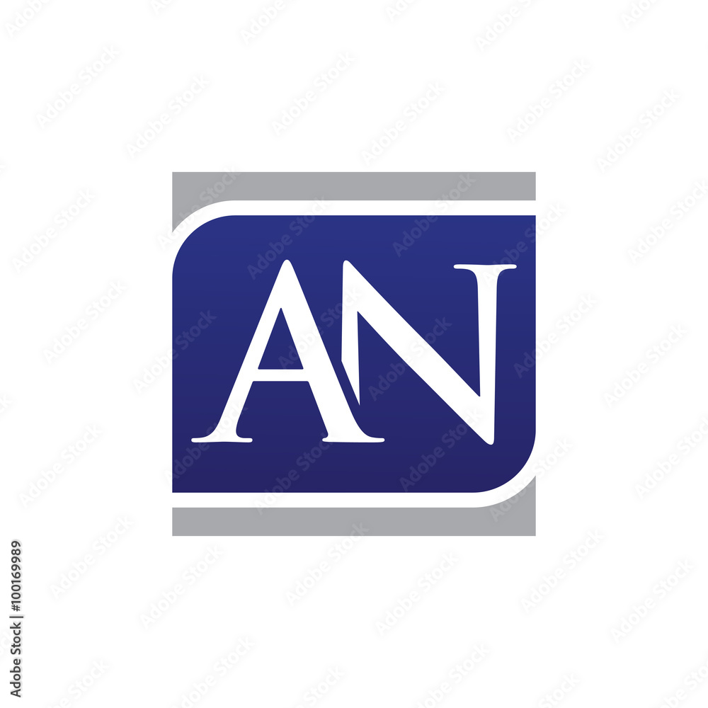 Initial Letters Logo Vector Square an Initial Letters Logo Vector Square an