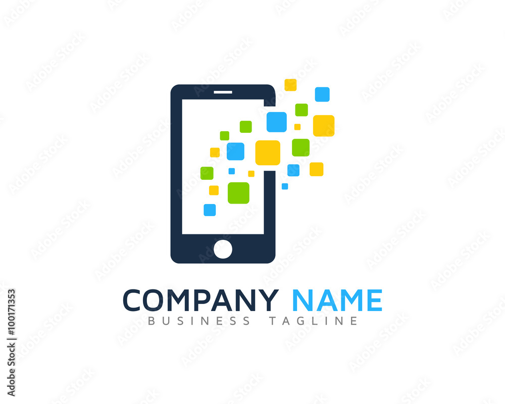 Mobile Apps Logo Design Template Mobile Apps Logo Design Template