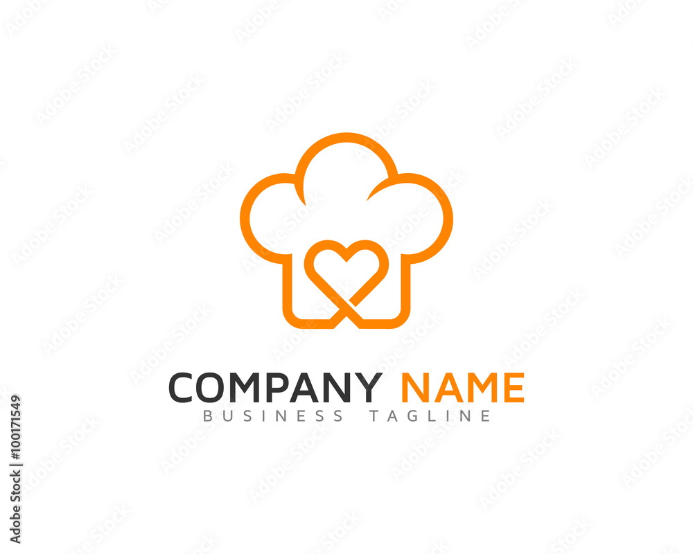 Love Cooking Logo Design Template Love Cooking Logo Design Template