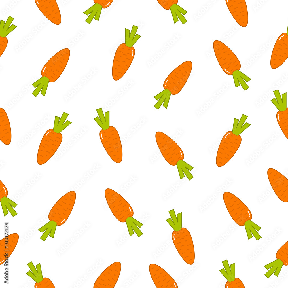 seamless pattern with Carrot
