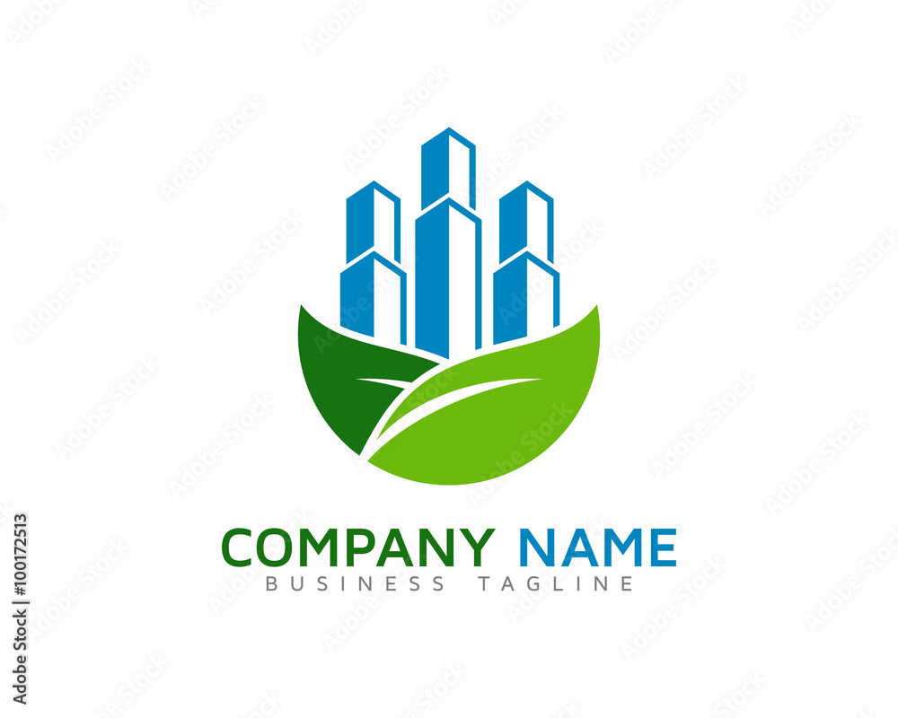 Green City Logo Design Template Green City Logo Design Template