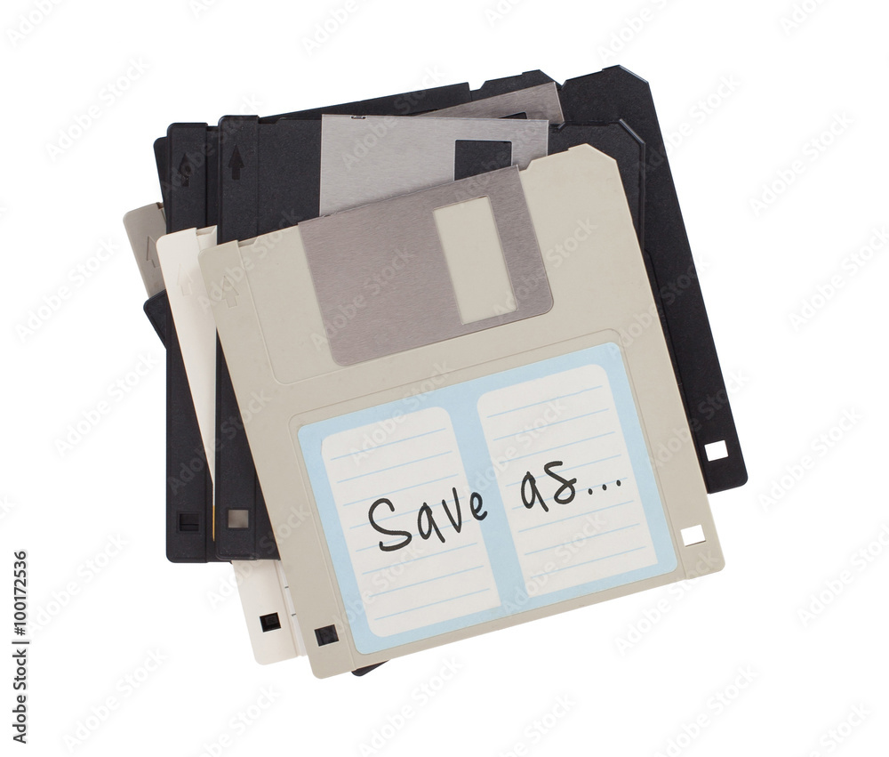 Floppy disk, data storage support Floppy disk, data storage support