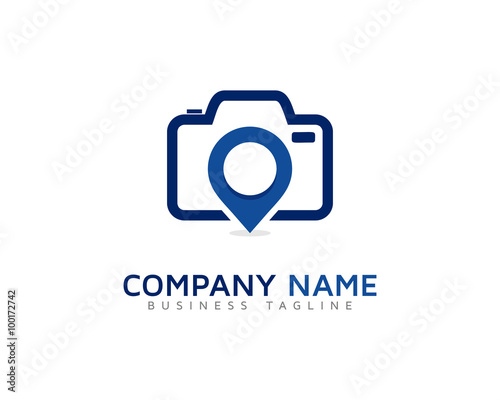 Photo Point Logo Design Template