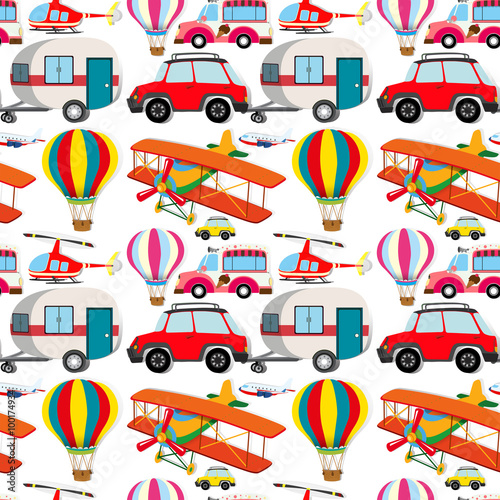 Seamless different kind of transportations
