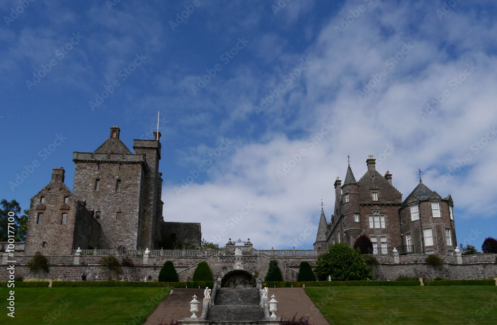 Obraz premium Drummond Castle