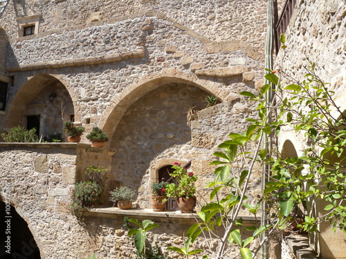 Innenhof des Klosters Moni Toplou photo