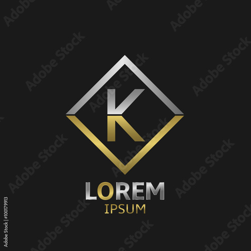 Letter K logo
