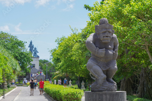 Statue in Nusa Dua Peninsula Island  photo