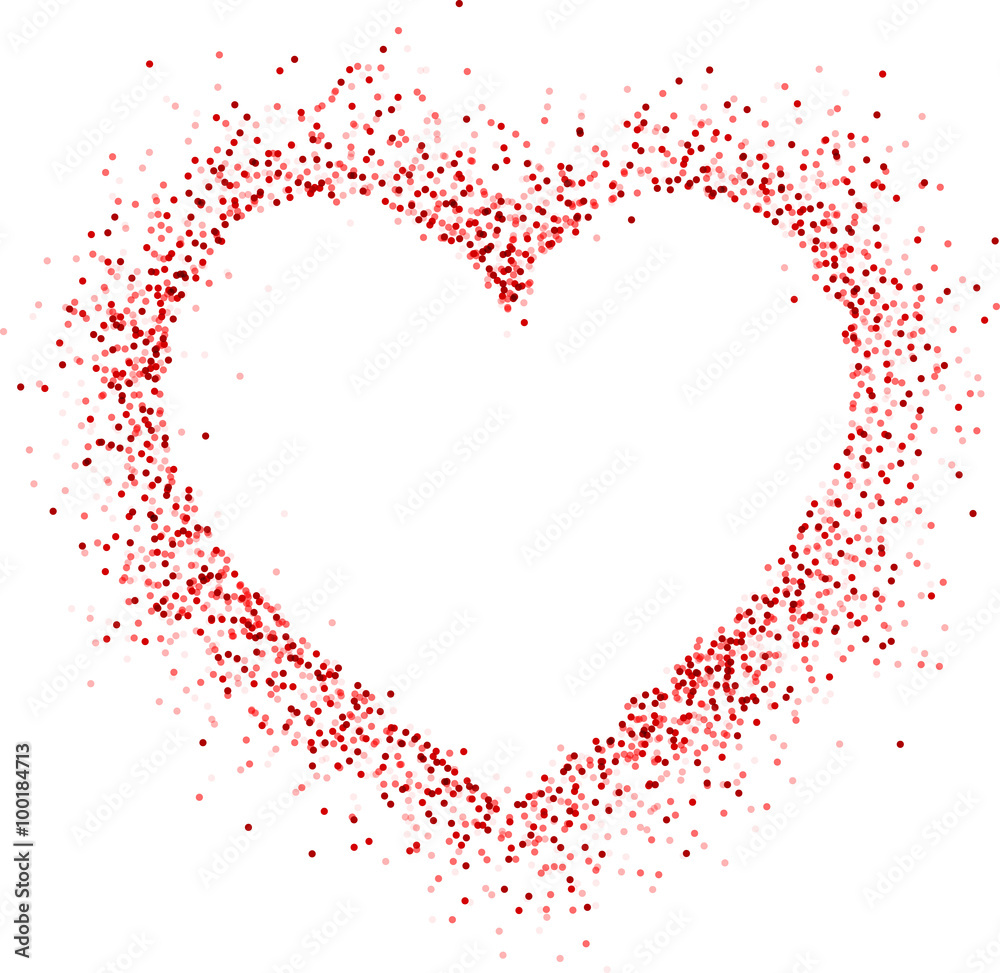 Fototapeta premium Valentine love card.