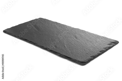 Black slate plate