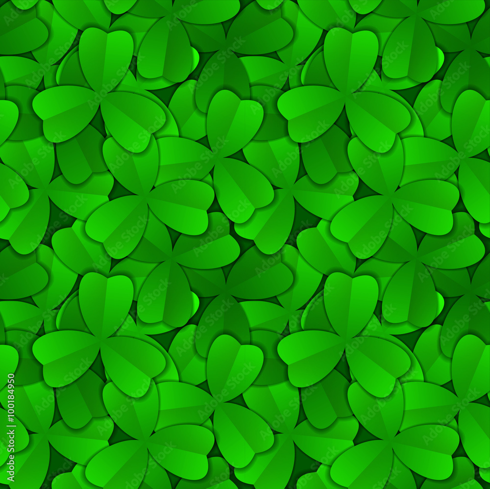 seamless pattern clover of fortune seamless pattern clover of fortune