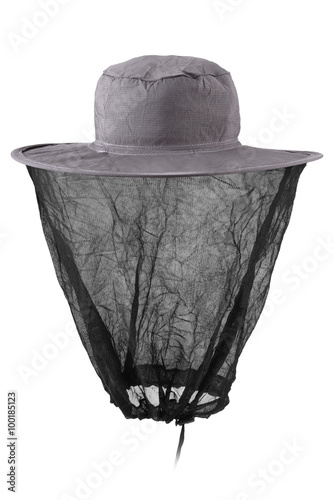 Hat with mosquito net
