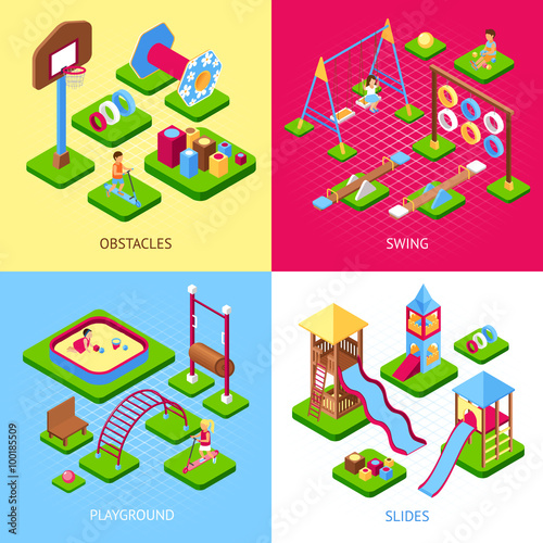 Playground 2x2 Images Set
