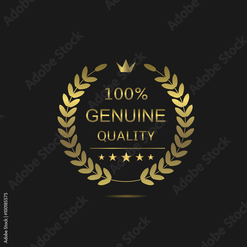 Genuine Quality wreath