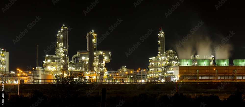 Naklejka premium The big city factory II