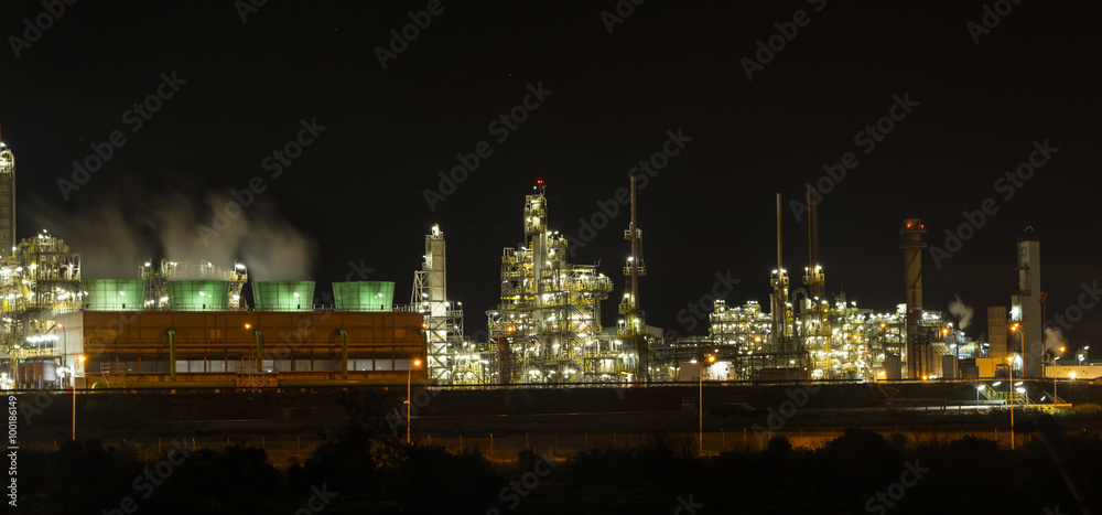 Fototapeta premium The big city factory IV