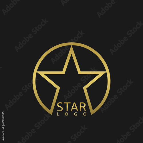 Golden star logo