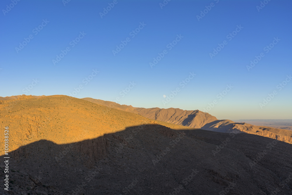 Naklejka premium カスバ街道のトドラ峡谷