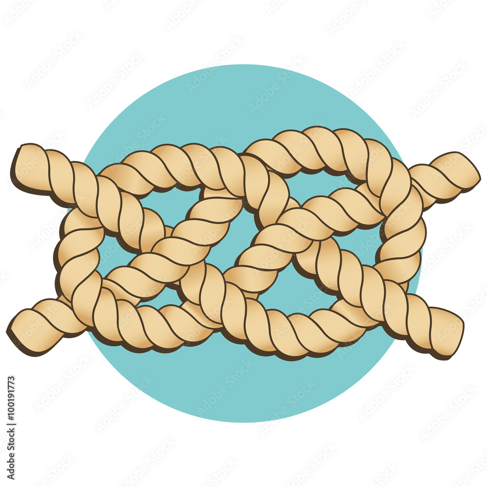 Carrick Bend Stock Vector | Adobe Stock