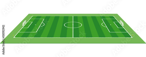 Soccer field - Pitch - Football Field 3D