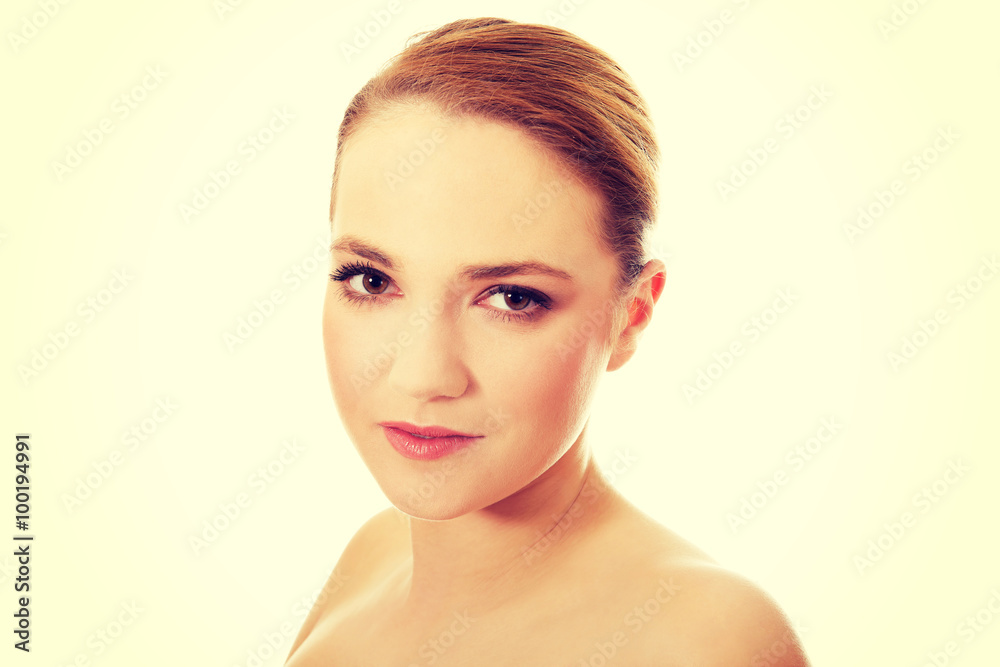 Fototapeta premium Beautiful young spa woman.