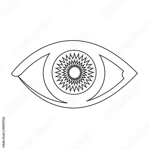 Eye icon illustration