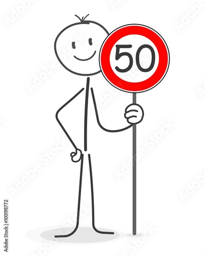 Wall Mural 50 Birthday