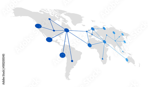 internet, rete, collegamenti, link, rotte, voli