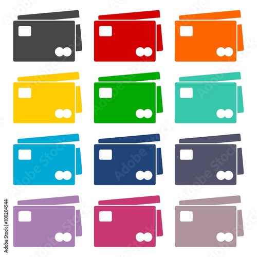 Credit Card Icons set