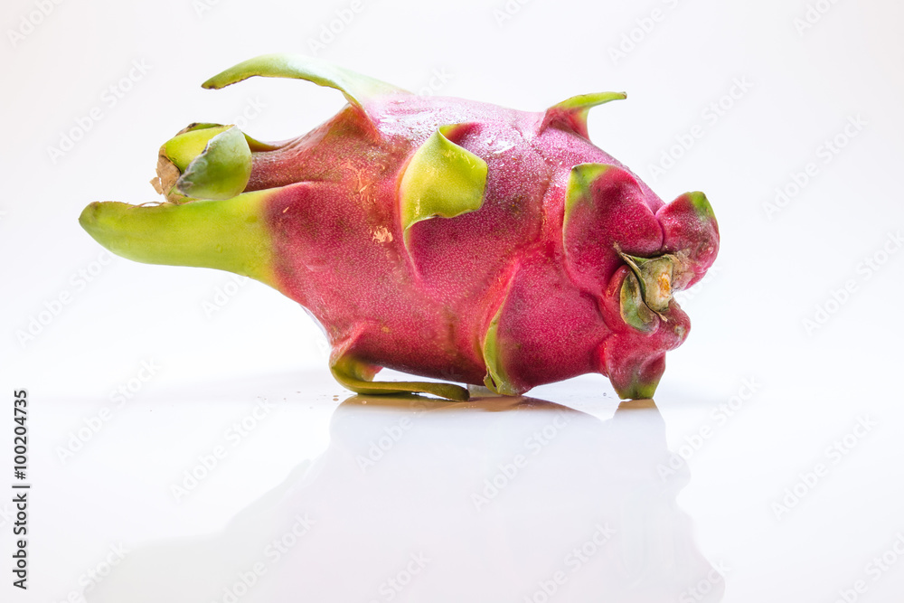 Dragon fruit isolated on white background Dragon fruit isolated on white background