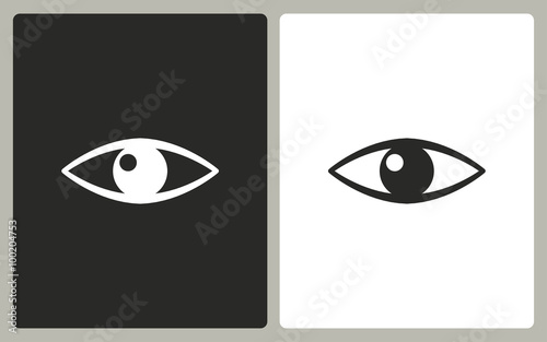 Eye - vector icon.