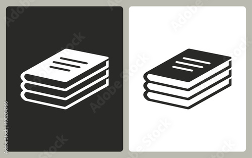 Book - vector icon.