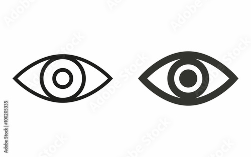 Eye - vector icon.