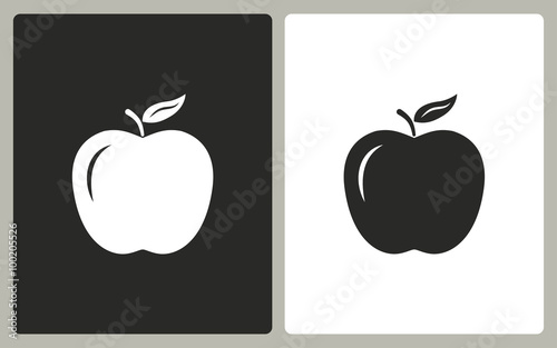 Apple - vector icon.